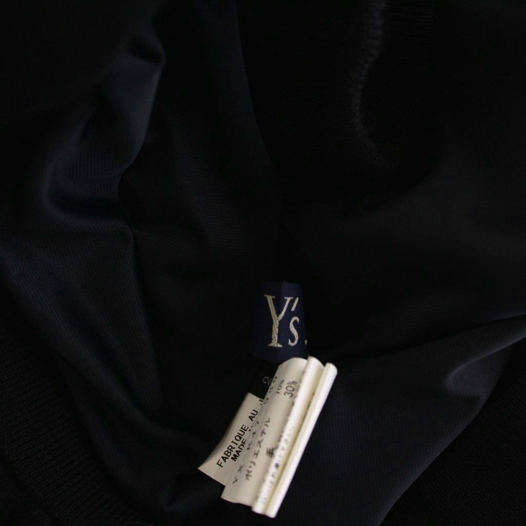 ワイズ Y's ヨウジヤマモト ロング ニットスカート ウール 2 黒