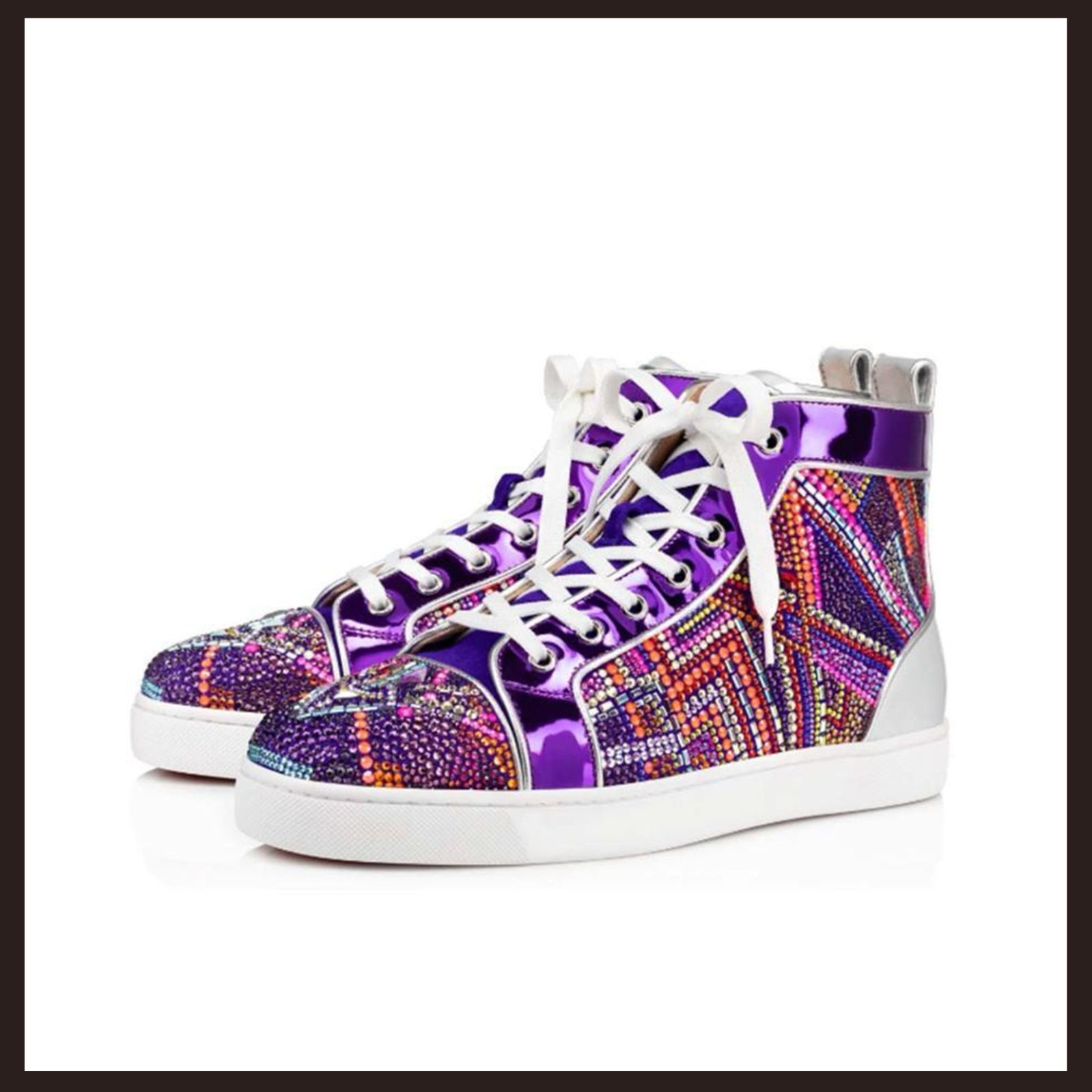 新品 未使用 Christian Louboutin ディスコルイス スニーカー 