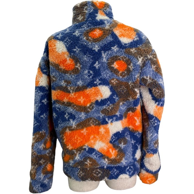 ルイ ヴィトン LOUIS VUITTON モノグラム総柄フリースジャケット H 0 Y 40 W マルチカラー ポリエステル メンズ その他アウター