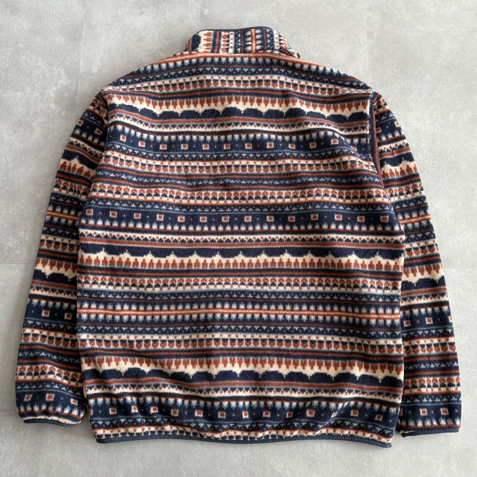 patagonia パタゴニア 総柄 幾何学 シンチラ スナップT フリース プルオーバー マルチ XL