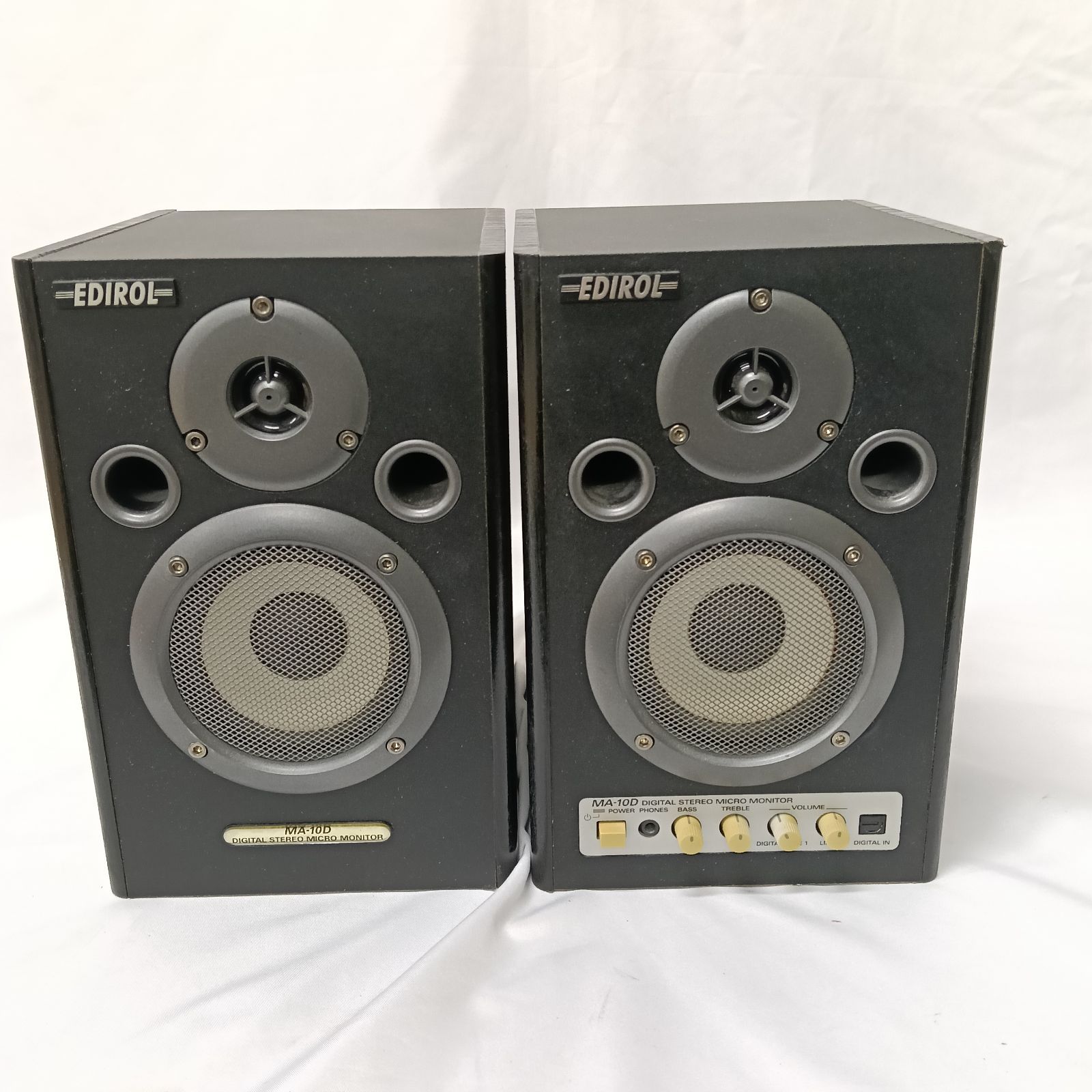 Roland EDIROL MA-10D MA-10DBK アンプ内蔵スピーカー モニター