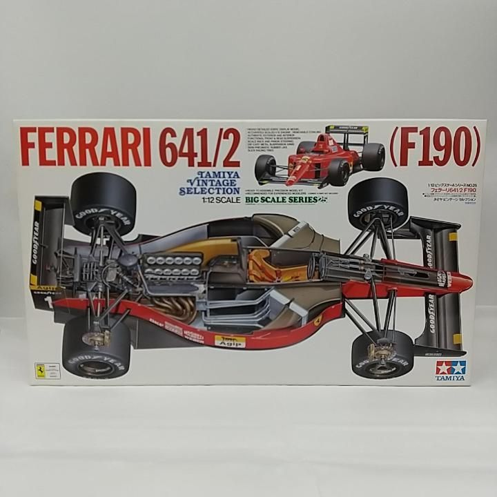 東店42-2589-2511 店舗併売 タミヤ 1 12 フェラーリ 641 2 F 190 ビッグスケールシリーズ No.25 ディスプレイモデル