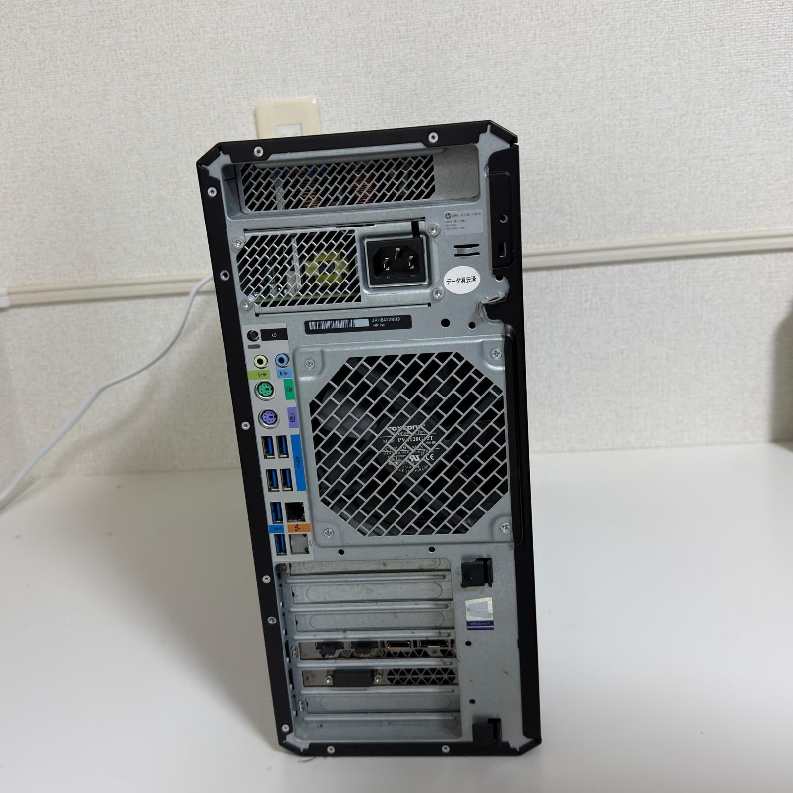 デスクトップパソコン HP/Intel Xeon W-3123 3.6Ghz/GTX 1070 GDDR5 8GB/ 32GB / SSD 500GB HP/Intel Xeon W-3123 3.6Ghz/GTX 1070 GDDR5 8GB/ 32GB / SSD 500GB