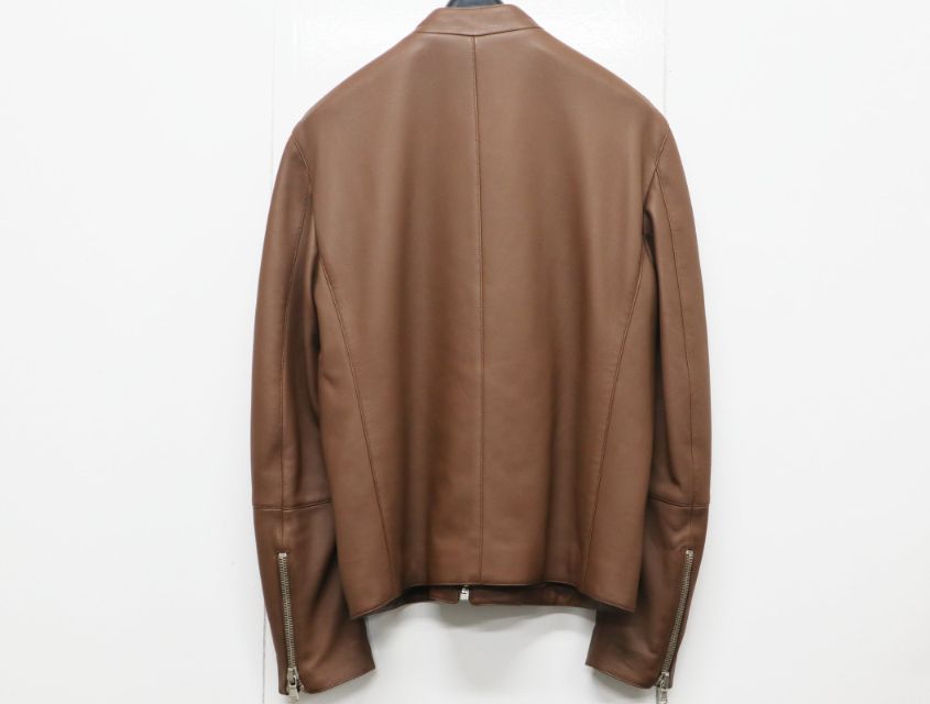 DENIM TOMORROWLAND トゥモローランド ラムレザー シングル ライダース