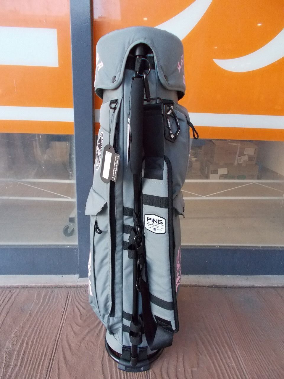  PING PIPE FRAME STAND 軽量 9型 約2 9kg グレー ピン パイプフレーム スタンドバッグ キャディバッグ ゴルフバッグ ウォームアップウェア ゴルフバッグ キャディバッグ ゴルフ