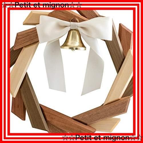 寄木のリース ナチュラル オークヴィレッジ 日本製 国産 天然木 04410-10 B