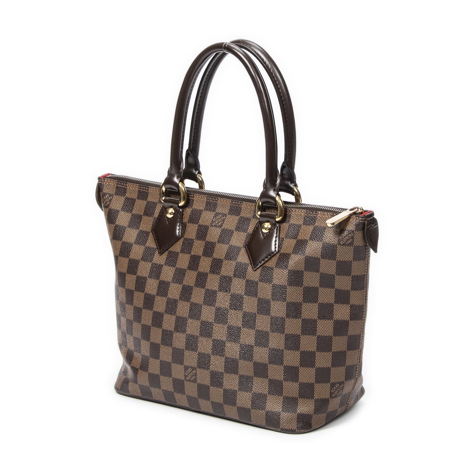 LOUIS VUITTON ルイヴィトンサレヤ茶色ダミエ エベヌA