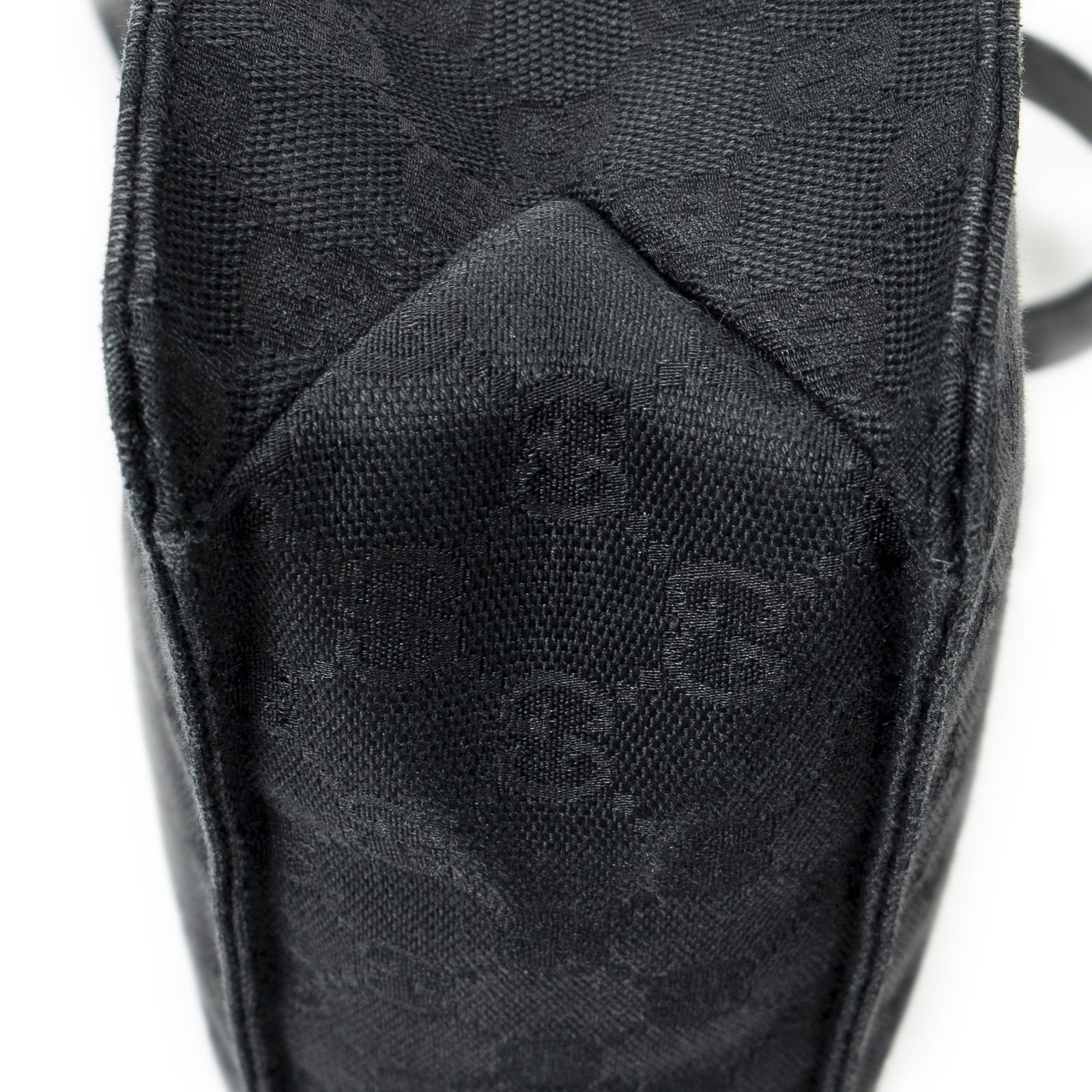  GUCCI グッチエクリプス クロスボディ ショルダーバッグ黒GGキャンバスA メッセンジャーバッグ ショルダーバッグ