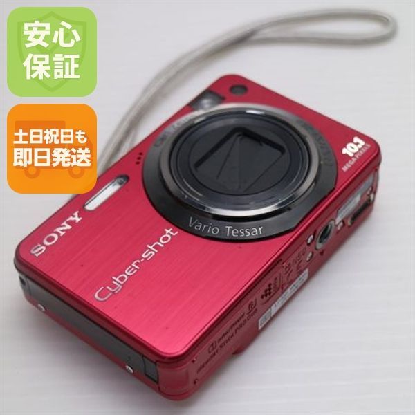美品 Cyber-shot DSC-W170 レッド 即日発送 SONY デジカメ デジタル