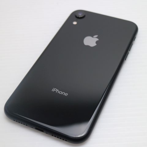 超美品 SIMフリー iPhoneXR 64GB ブラック スマホ 白ロム 即日発送