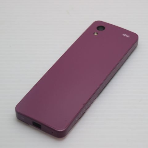 美品 KYX31 INFOBAR xv チェリーベリー スマホ 本体 白ロム 土日祝発送