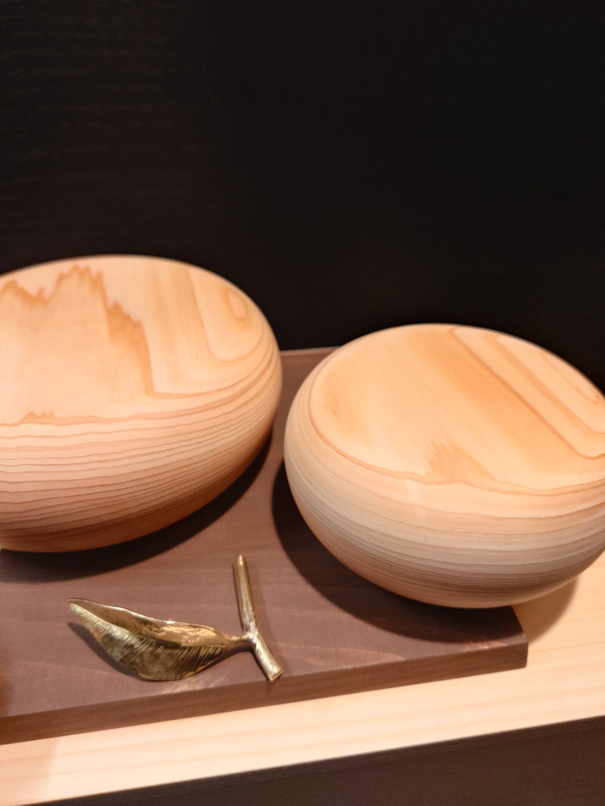 木製鏡餅大 木箱入りタイプ