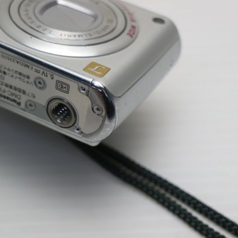 中古 DMC-FX01 シルキーシルバー 即日発送 Panasonic LUMIX デジカメ