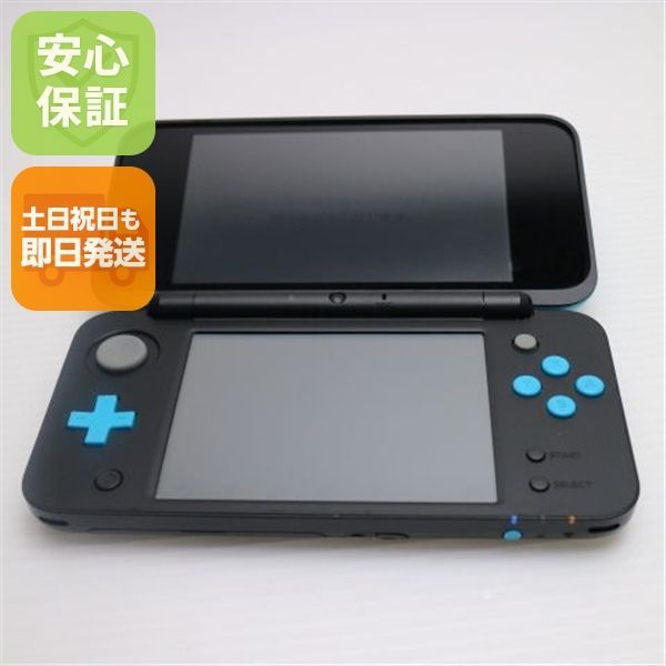 美品 NEWニンテンドー2DS LL ブラック×ターコイズ 即日発送 2DS