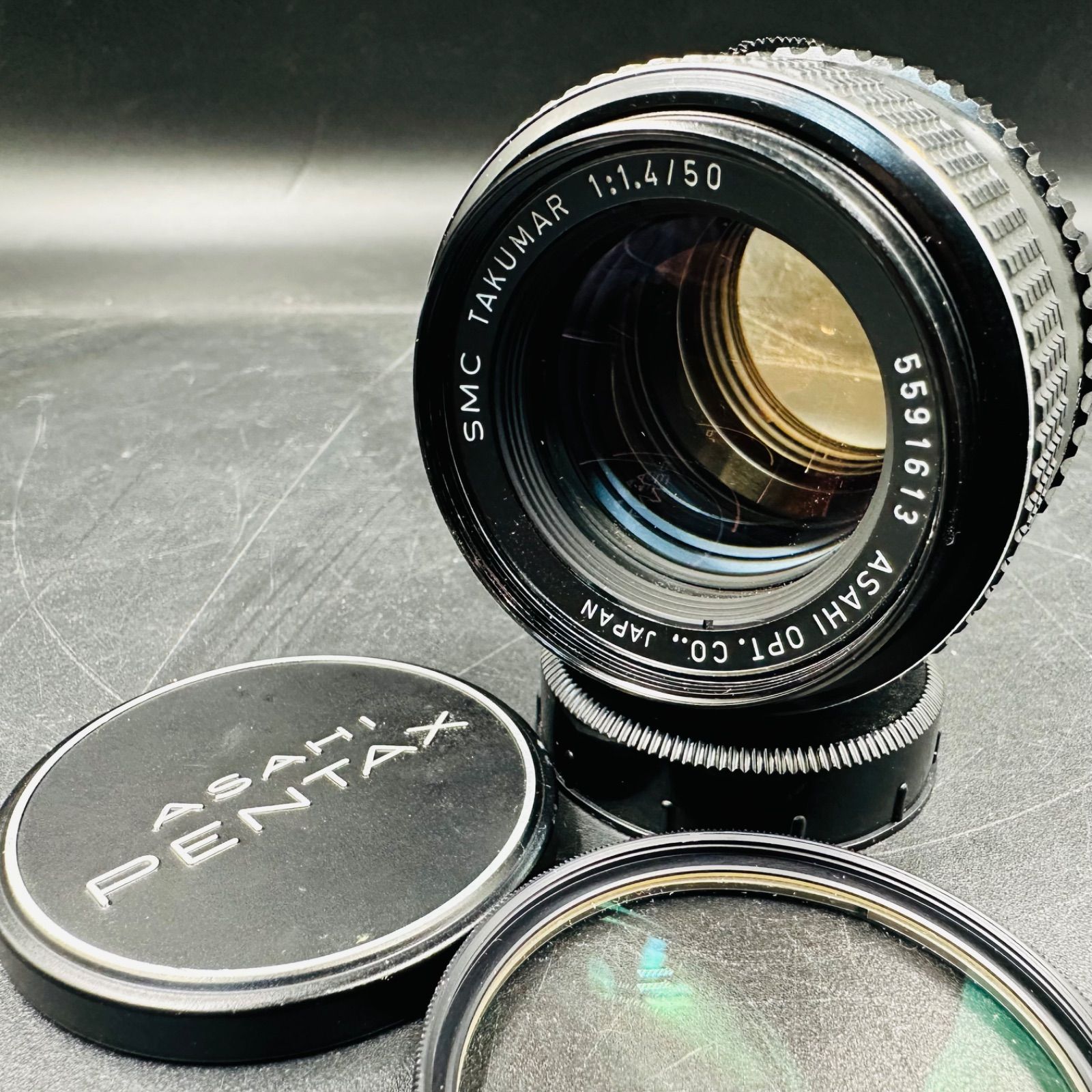 Pentax asahi SMC Takumar 50mm F/1.4 レンズ - メルカリ