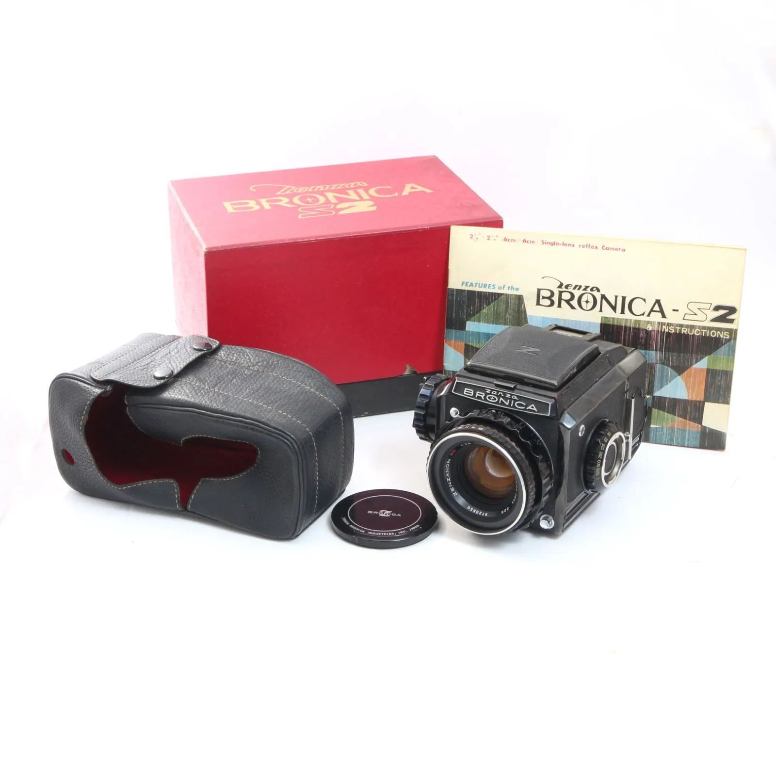 ZENZA BRONICA ゼンザブロニカ S 2 MC 80 mm F 2.8 Carl Zeiss Jena DDR