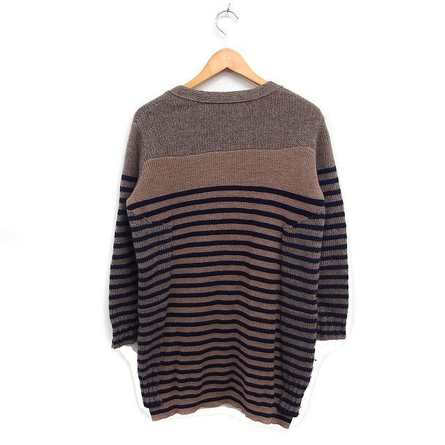 アンダーカバー UNDERCOVER 11AW ワンポイント刺繍 ボーダー ロング