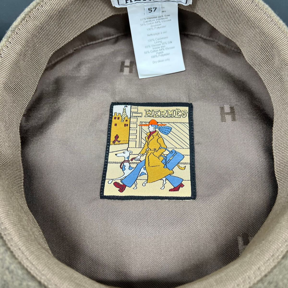 展示品相当 HERMES エルメス DEAUVILLE ドーヴィル セリエ