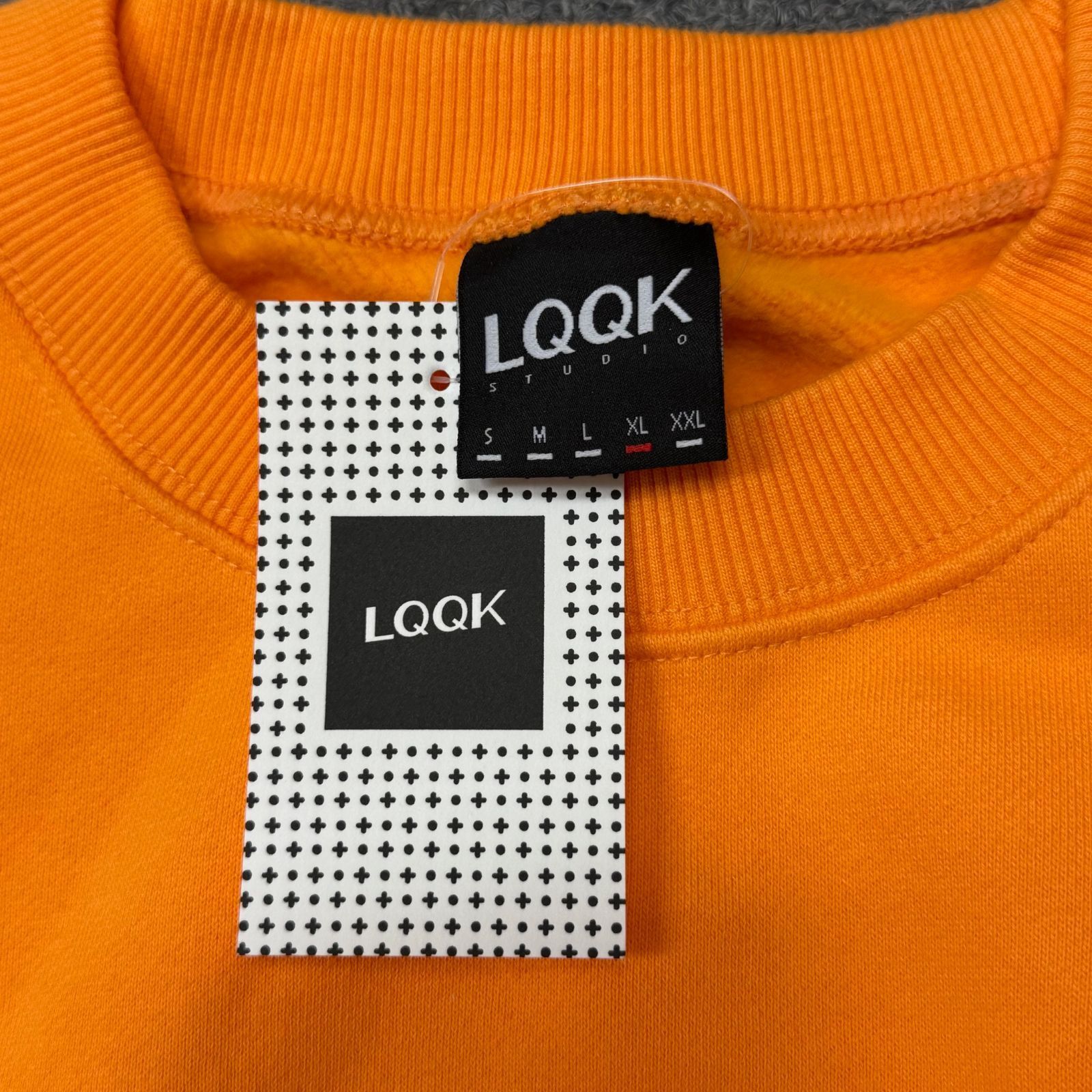 参考上代19800円 未使用 LQQK Studio PINTUCK CREWNECK スウェット 