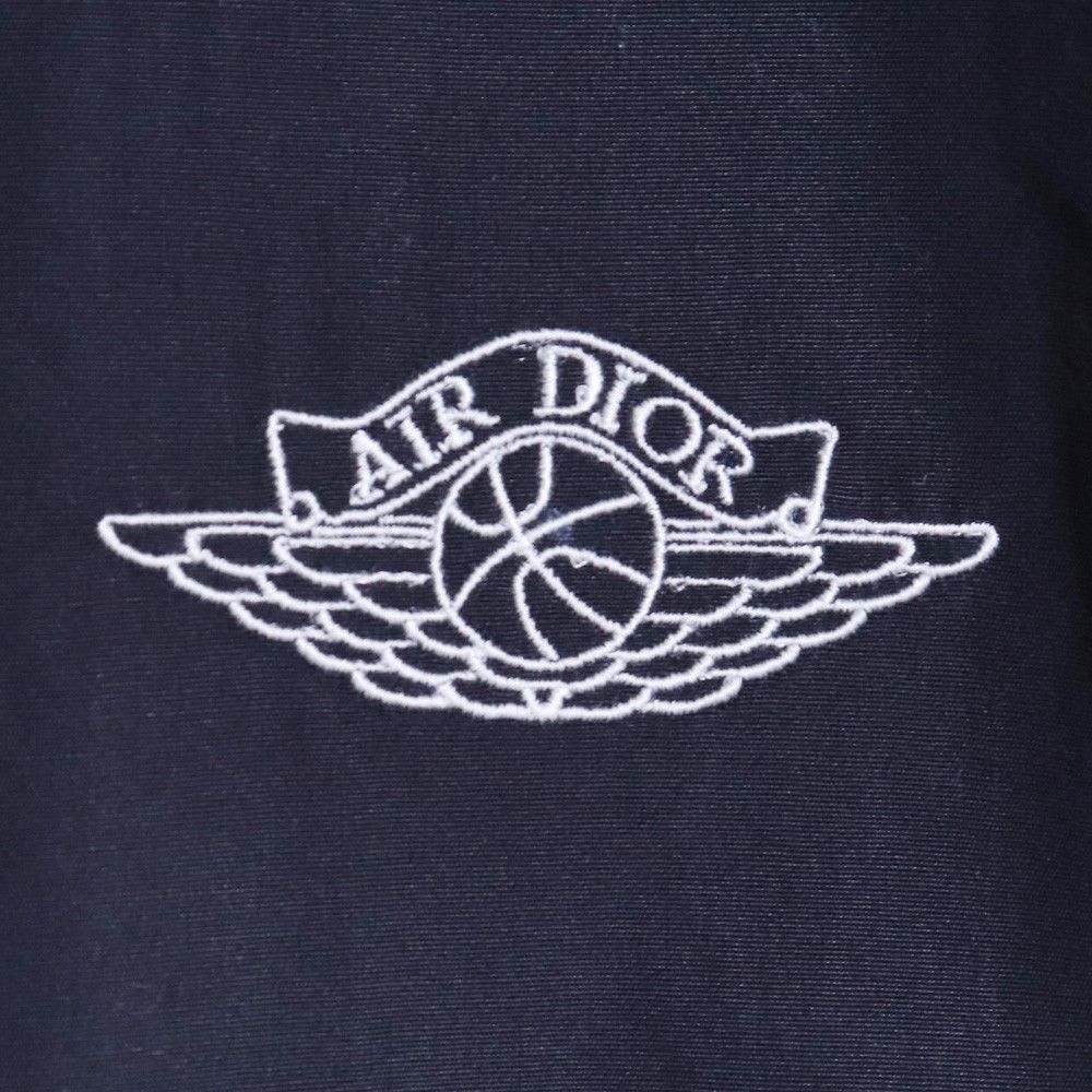 未使用 DIOR × NIKE AIR DIOR M.Woven Shirt サイズ40 ネイビー