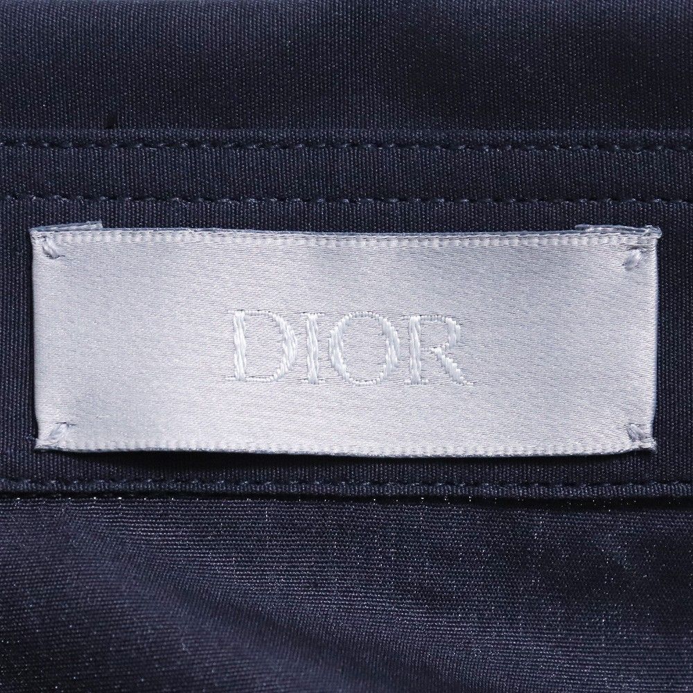 未使用 DIOR × NIKE AIR DIOR M.Woven Shirt サイズ40 ネイビー