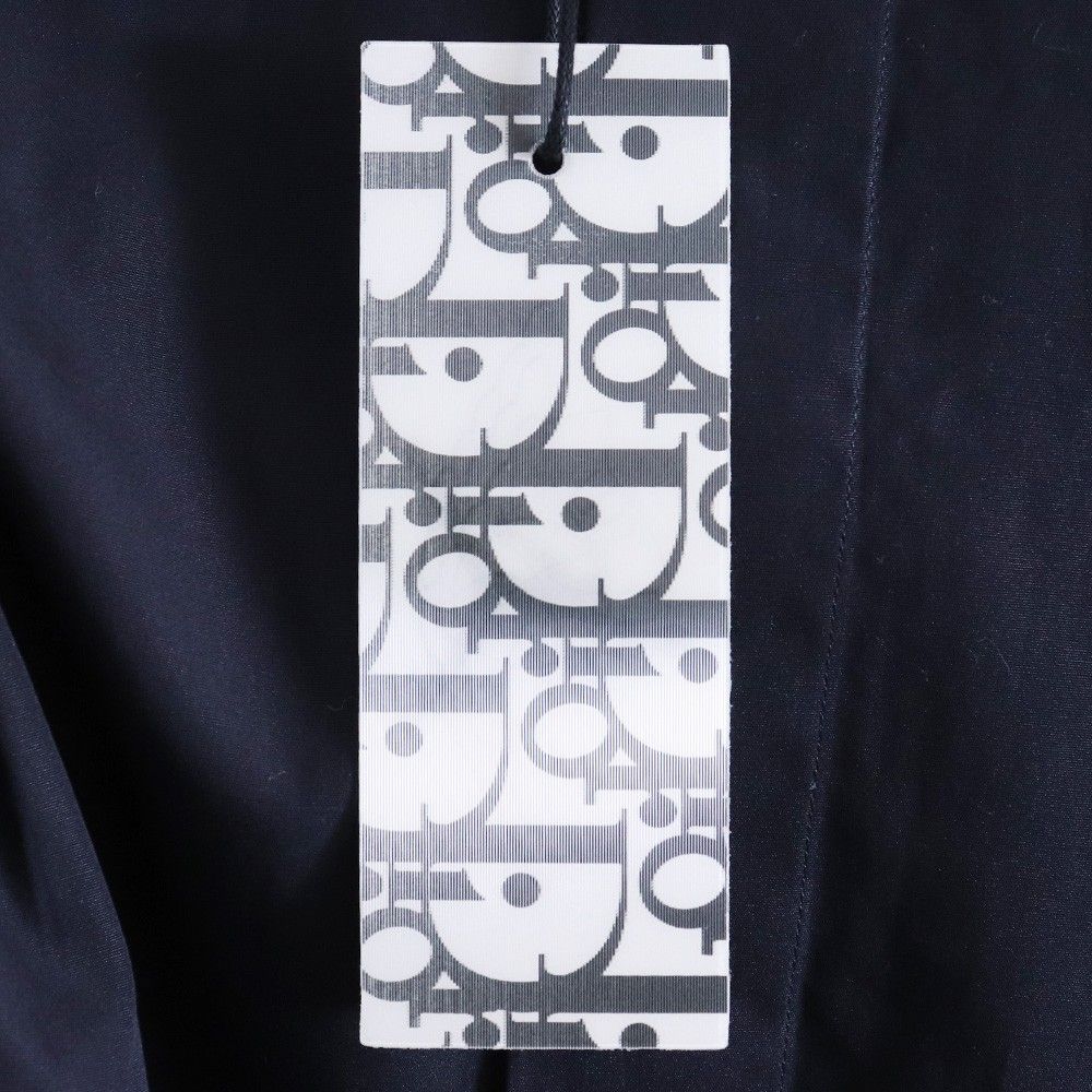 未使用 DIOR × NIKE AIR DIOR M.Woven Shirt サイズ40 ネイビー