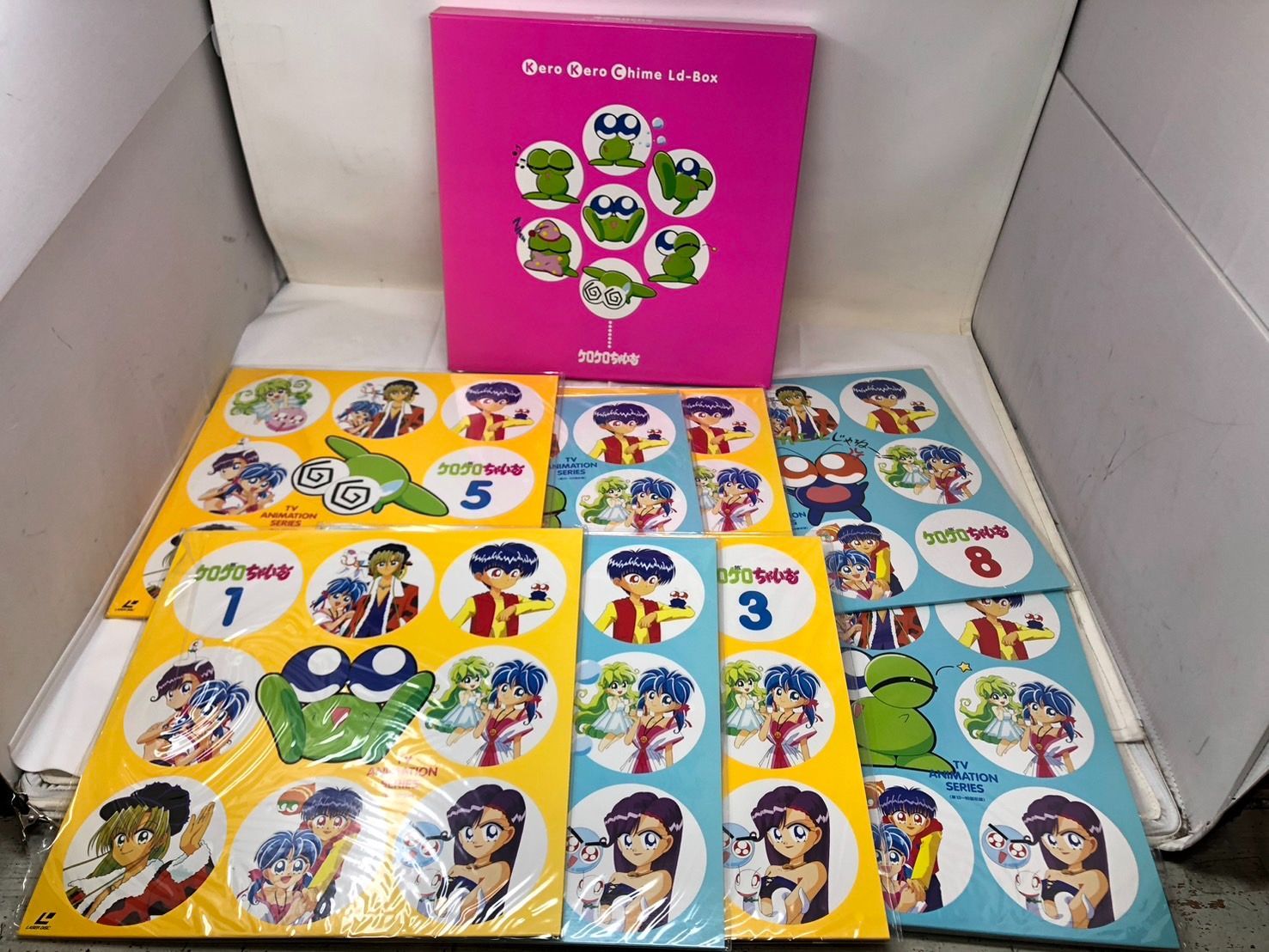 ◇動作未確認 LD レーザーディスク ケロケロちゃいむ LD-BOX 1～8巻