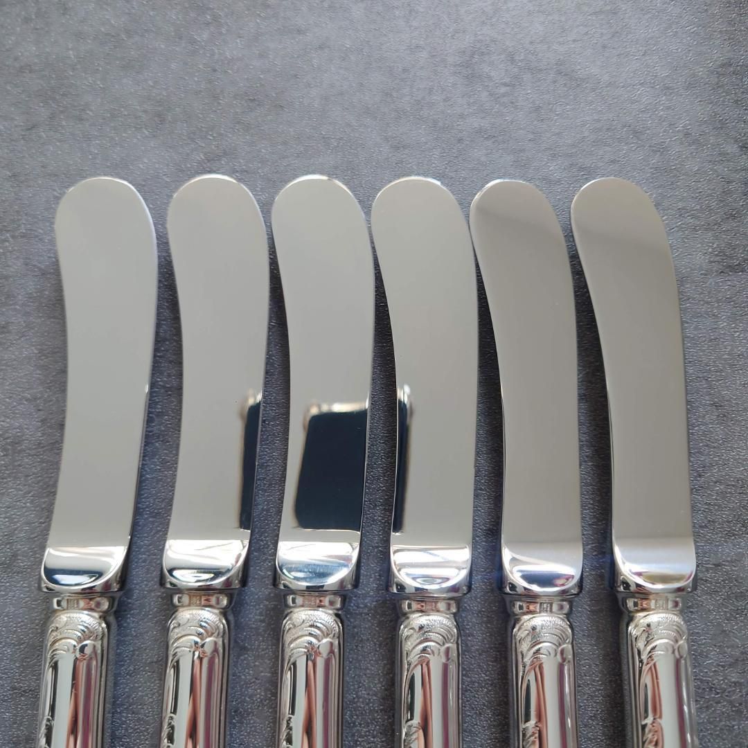 極希少 極美品 クリストフル マルリー バターナイフ 6点 - メルカリ