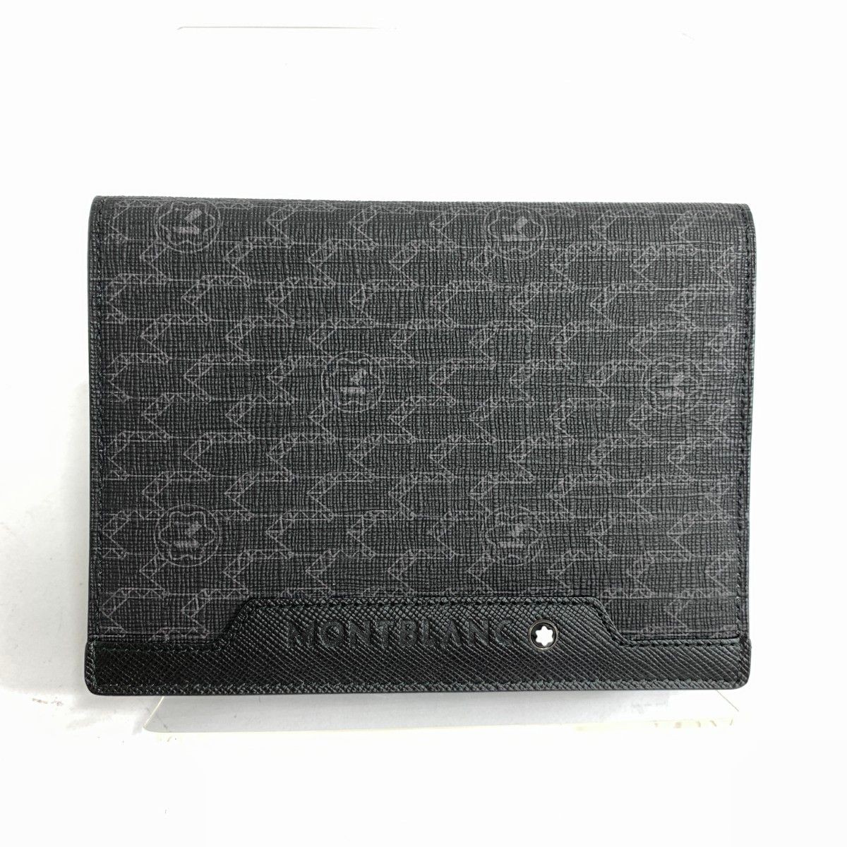 MONT BLANC モンブラン パスポートケース PVC ブラック ユニセックス |