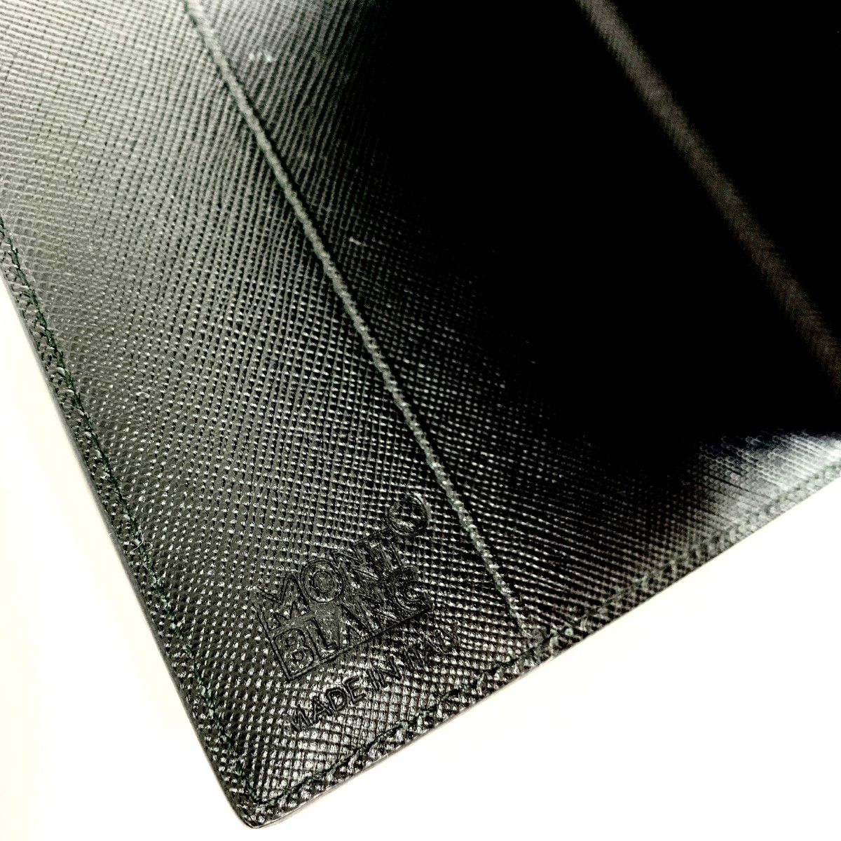  MONT BLANC モンブラン パスポートケース PVC ブラック ユニセックス | パスポートケース カバー 旅行かばん 小分けバッグ