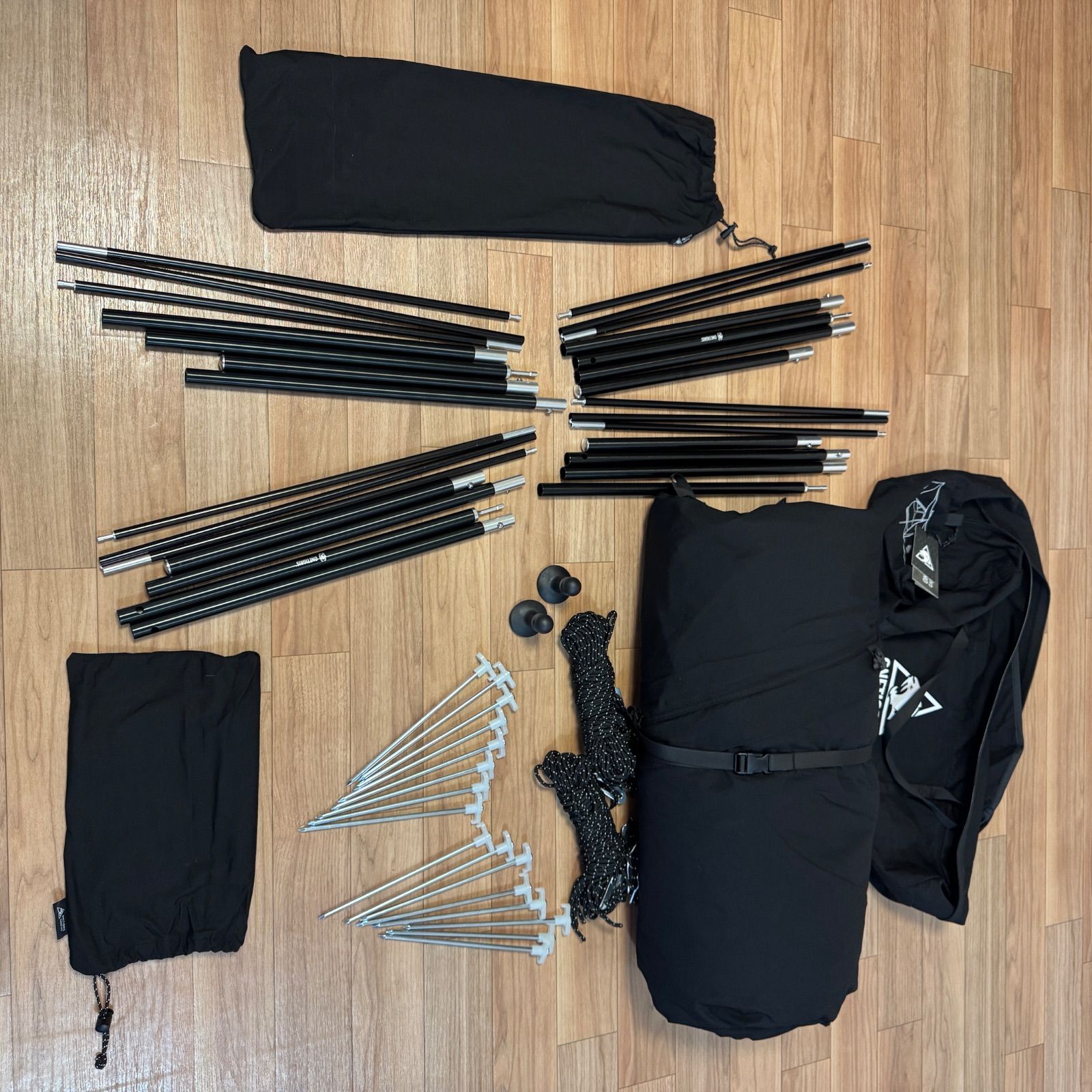 ソロテントポール付き