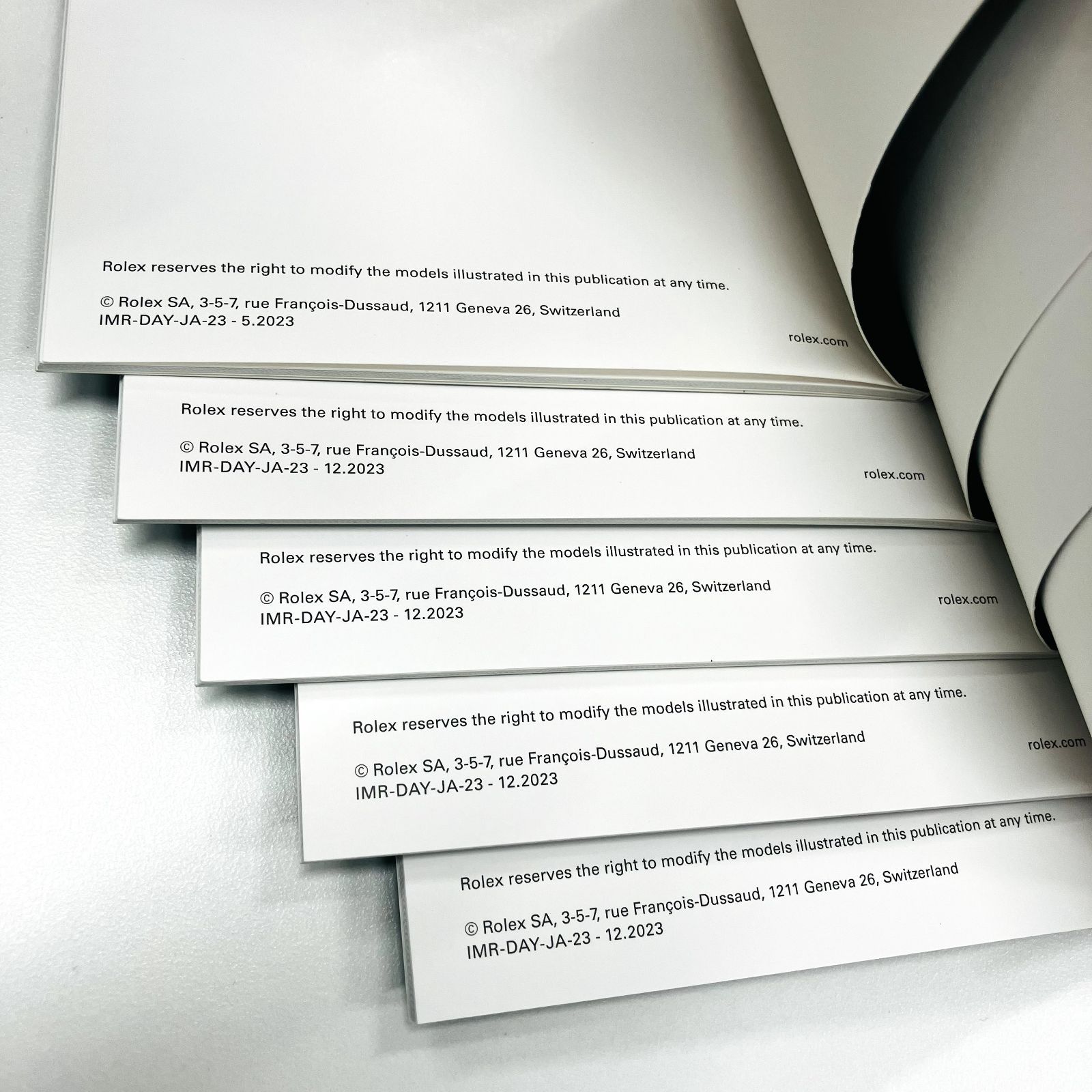 ROLEX ロレックス DAYTONA デイトナ 日本語版 取扱説明書 冊子 付属品