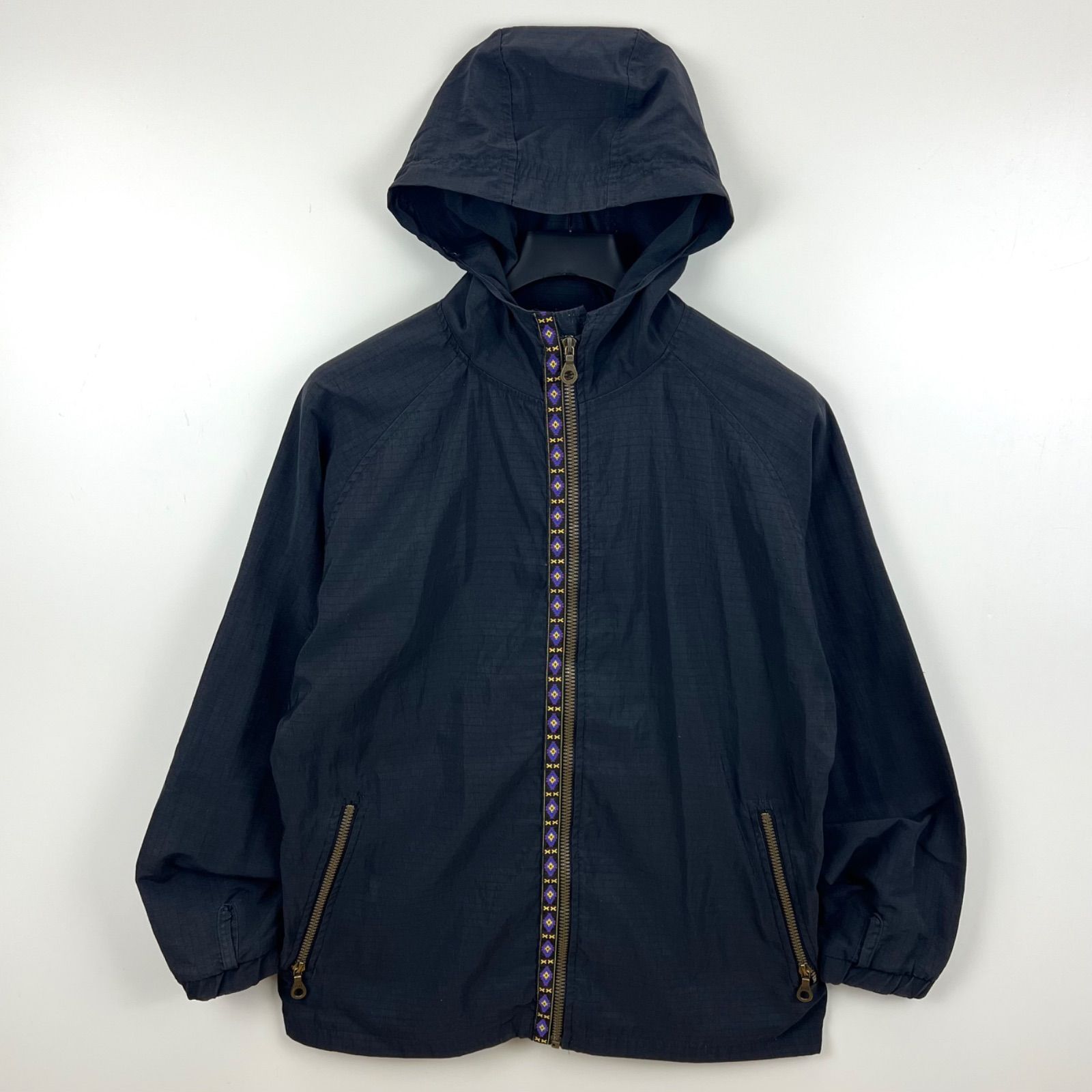 alf 90s USA vintage Tyrolean tape hoodie jacket S アルフ 