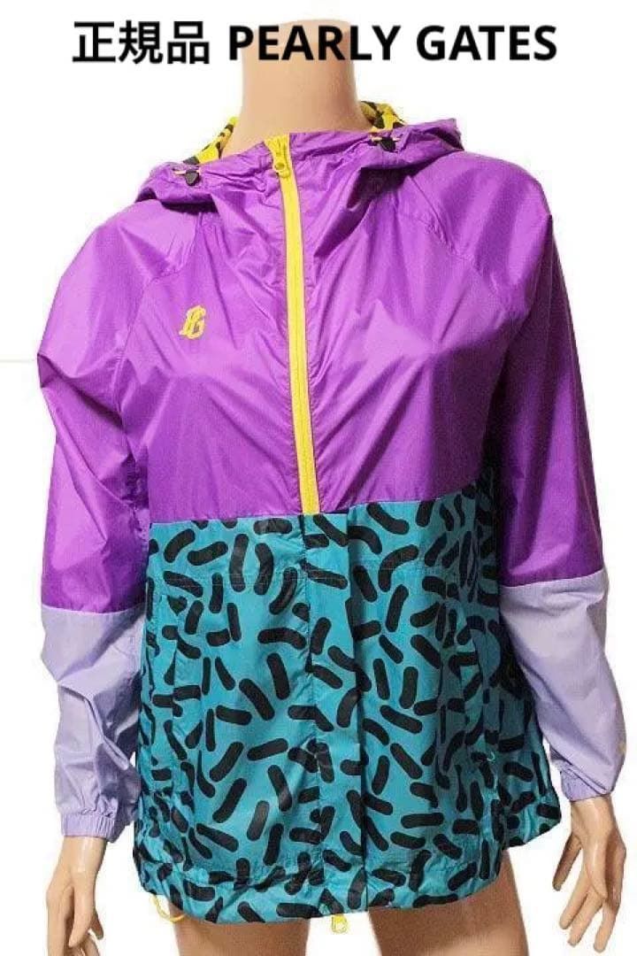ラスト一点 パーリーゲイツ ナイロン ブルゾン レディース