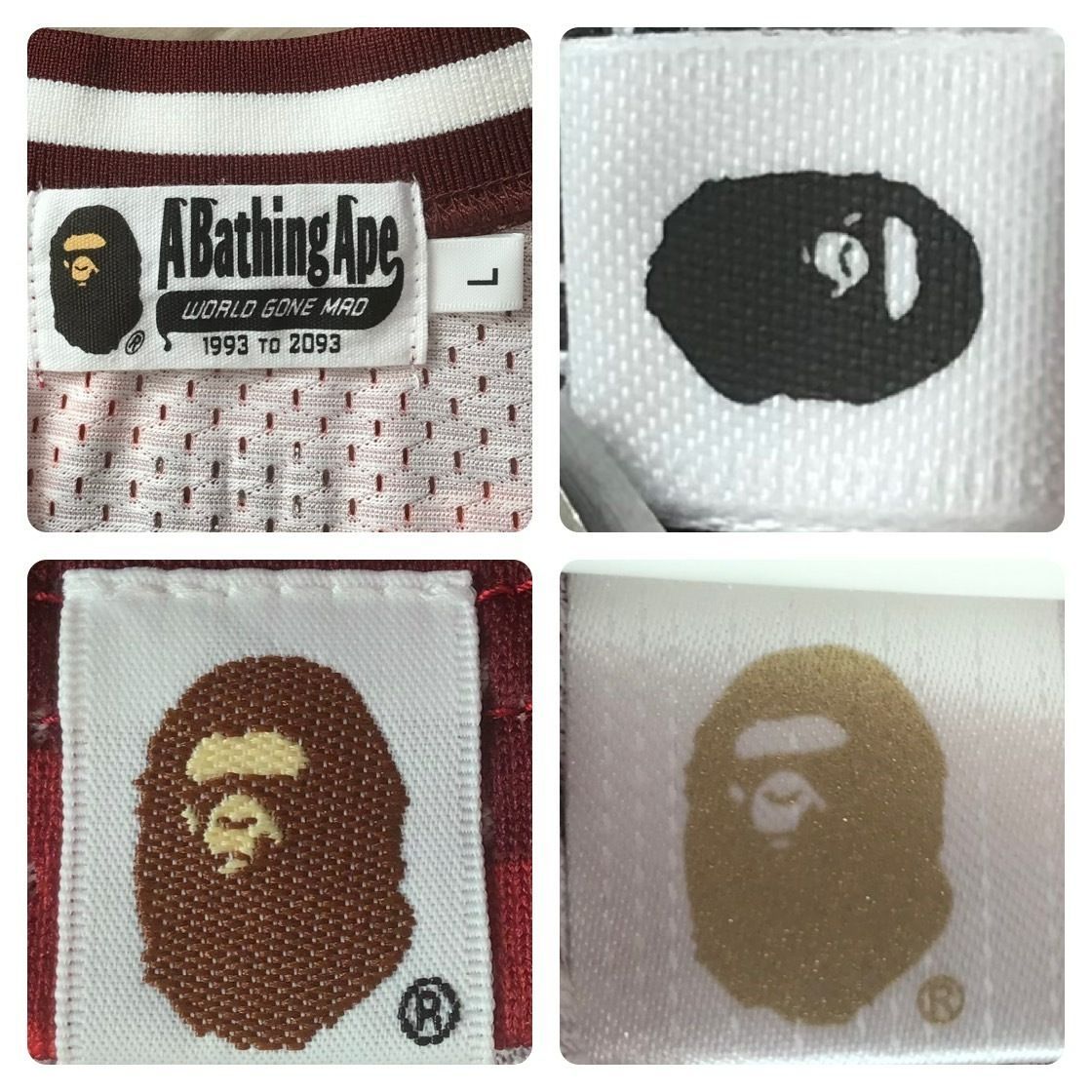 Red camo BASKETBALL TANK TOP Lサイズ a bathing ape BAPE エイプ