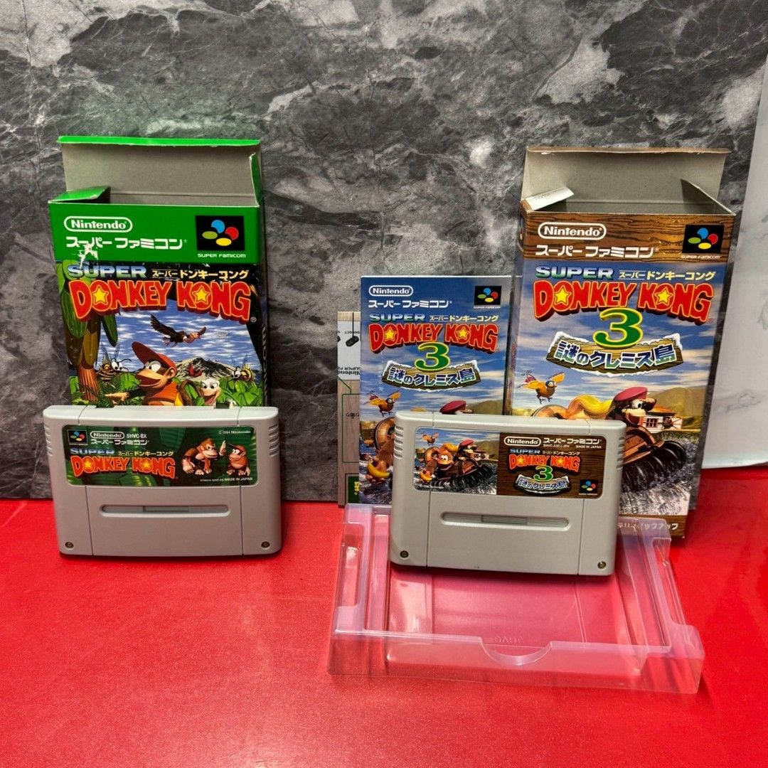 □任天堂 スーファミ ソフト 4点セット スーパーファミコン 【箱付き