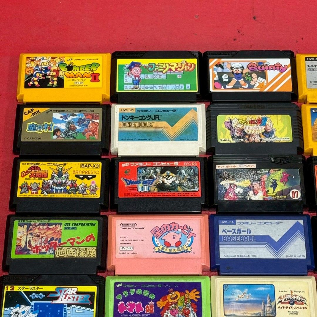 任天堂 ファミコン ソフト 30点セット ファミリーコンピューター
