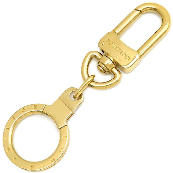 ルイヴィトン LOUIS VUITTON キーホルダー アノクレ キーリング GP ゴールド M 62694 DT 1101