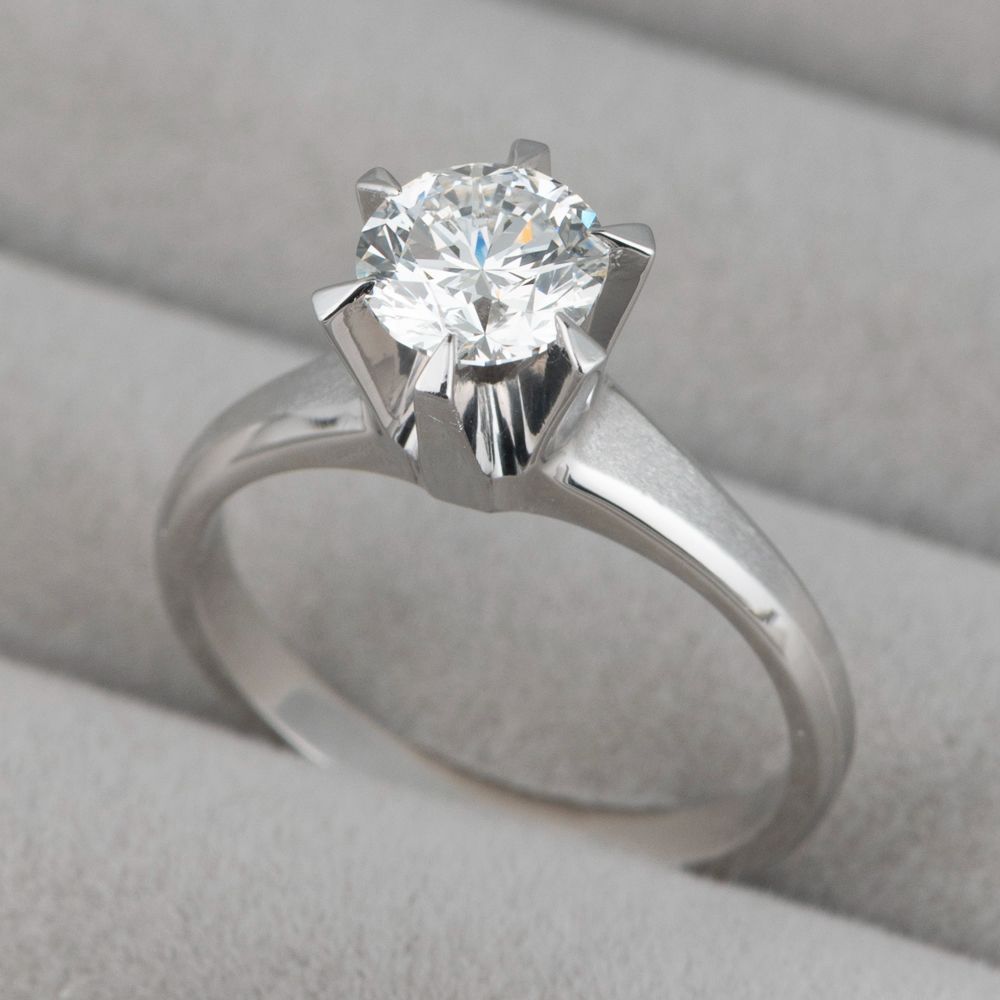 JW】田崎/TASAKI 天然 ダイヤモンド リング 1.11ct プラチナ GIA鑑