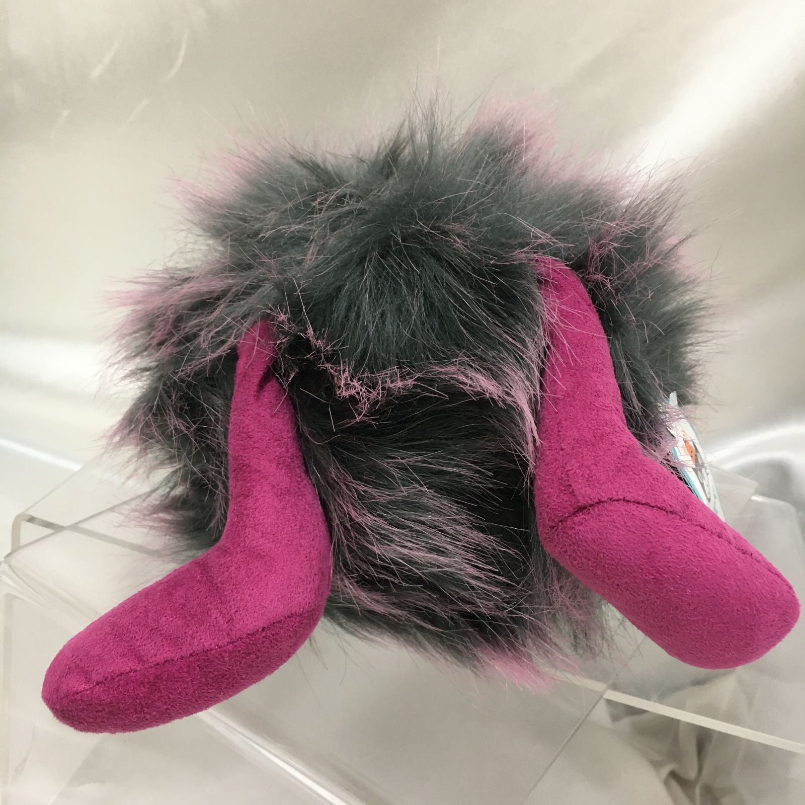 三沢店30‐12‐1125】jellycat grey pompom ラージ 鳥 絶版 ぬいぐるみ