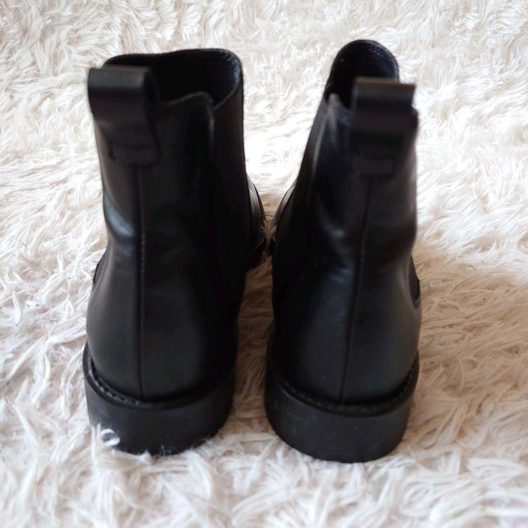 極美品 TOD'S トッズ サイドゴア ブーツ レザー ロゴ 箱付き ブラック