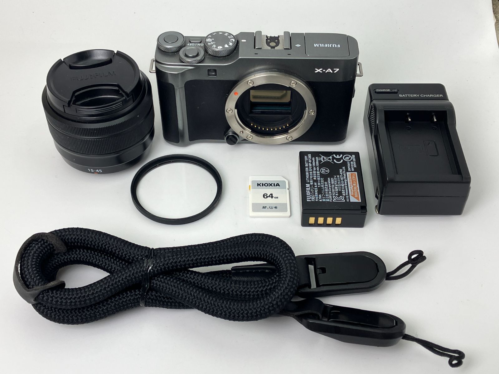 FUJIFILM X-A7 XC15-45mm ズームレンズキット 付属品完備 返品保証・動作確認済】FUJIFILM X-A7 15-45mm レンズキット - メルカリ