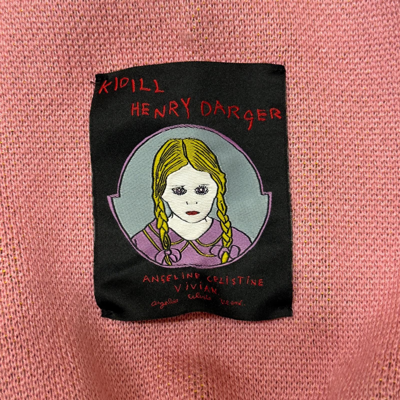KIDILL ヘンリーダーガー henry darger カーディガン キディル 参考上代47,300円 KIDILL × Henry Darger 22AW Knit Cardigan Angeline