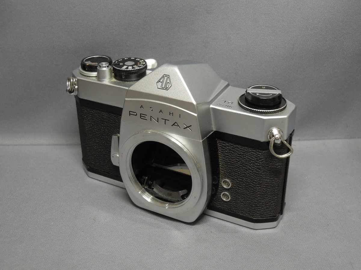 PENTAX SL シルバー ボディ 動作確認済み 中古】 【難あり品】 ペンタックス SL ボディ シルバー - メルカリ