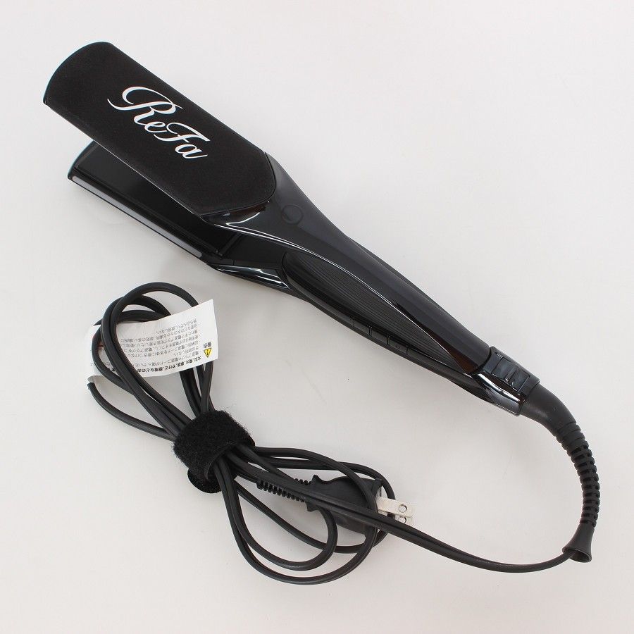 美品】MTG ReFa POWER STRAIGHT IRON RE-CA-03A ブラック ストレート