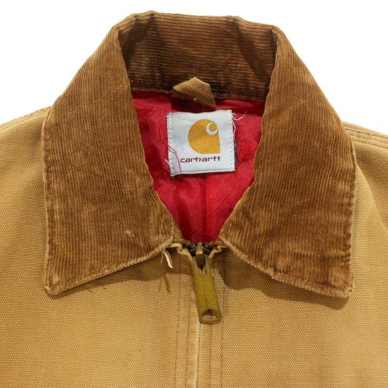 80s vintage Carhartt デトロイト裏地キルティング 中綿 ダック