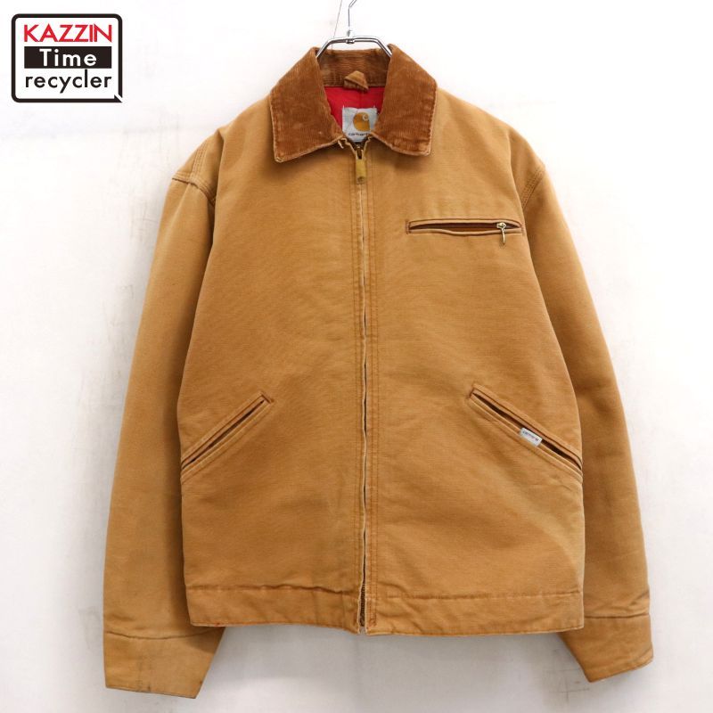 80s vintage Carhartt デトロイト裏地キルティング 中綿 ダック