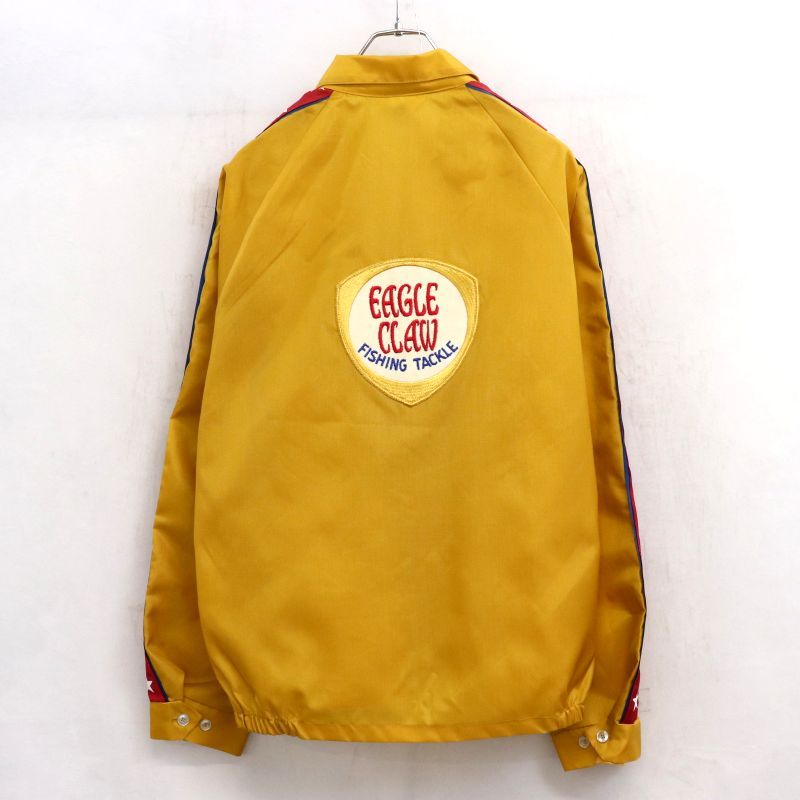 70 s Swingster スター ナイロン レーシングジャケット メンズ XLサイズ相当 ビッグサイズ オーバーサイズ