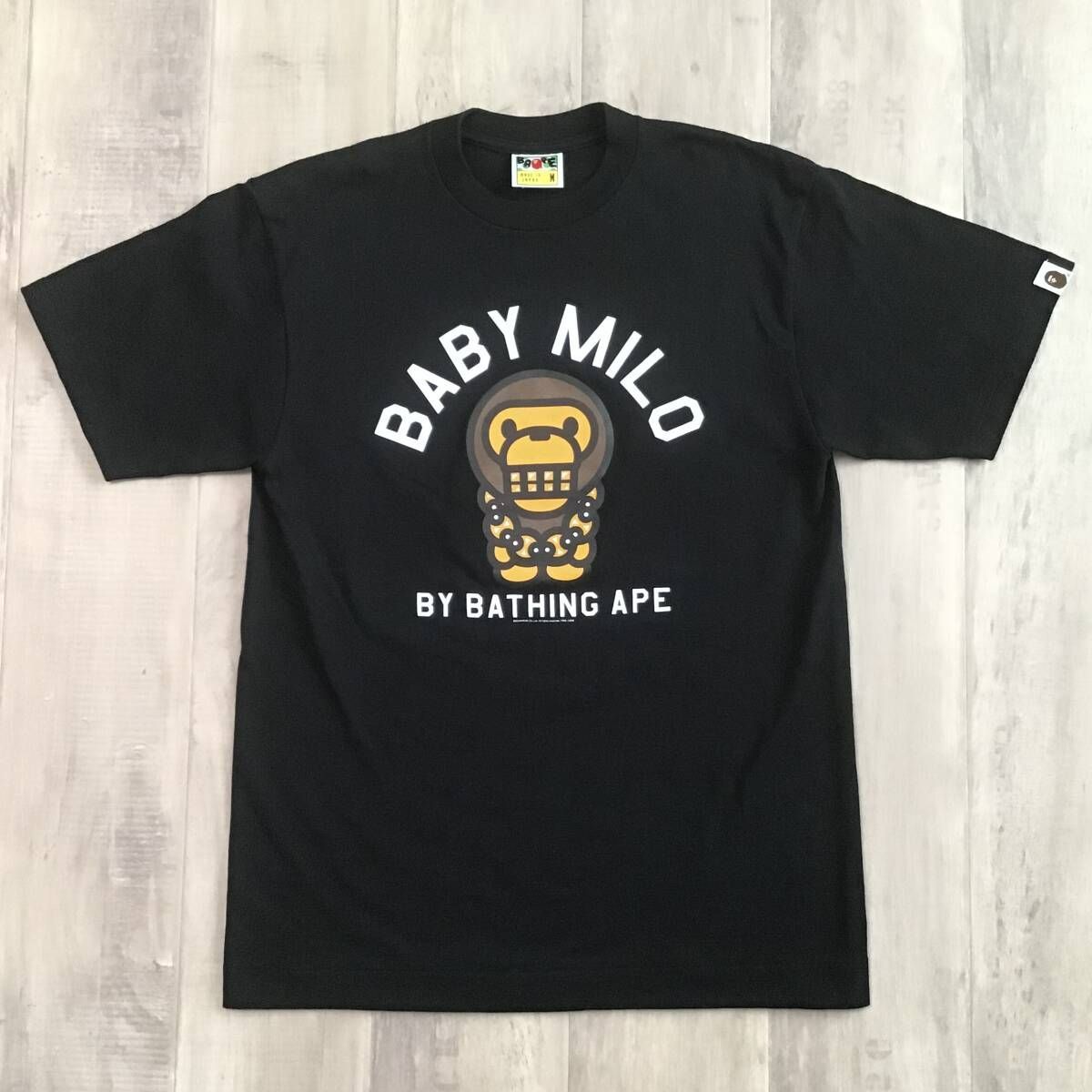 マイロ Tシャツ Mサイズ ブラック a bathing ape BAPE baby milo
