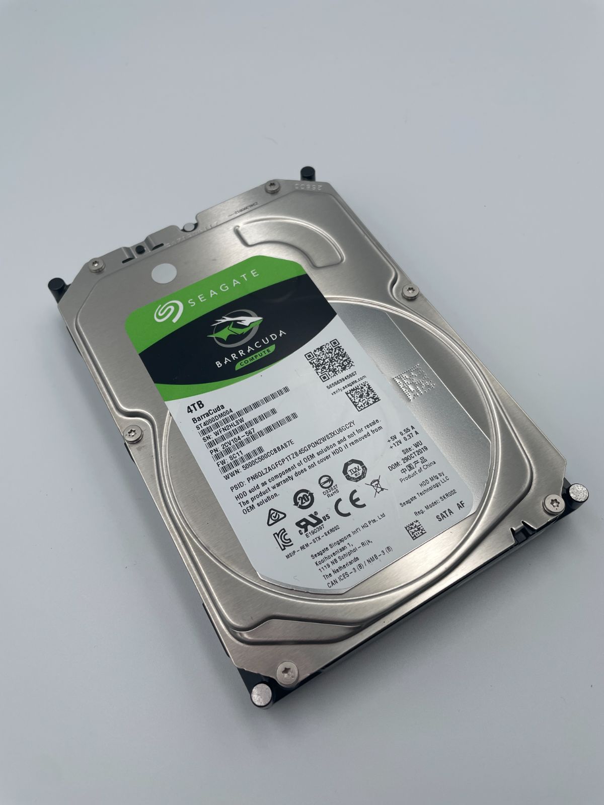 管理番号3265 .co.jp Seagate BarraCuda 3.5インチ 4 TB 内蔵 ハードディスク HDD PC 2年保証 6 Gb s 256 MB 5400 rpm 品